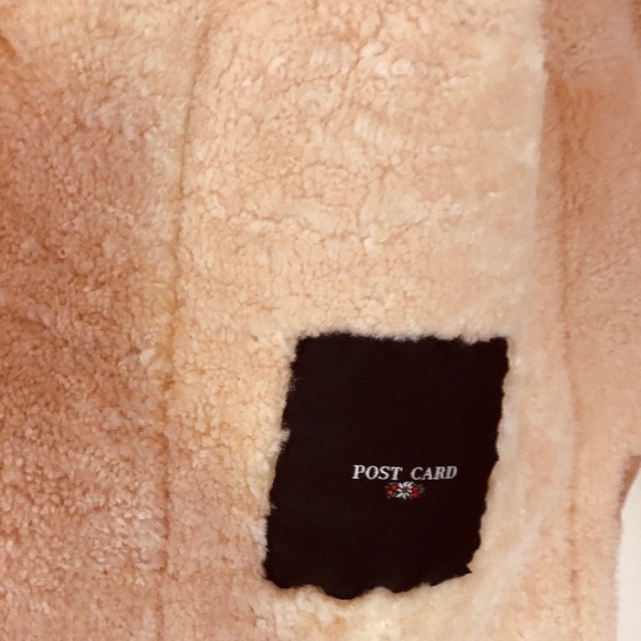 Post Card Authentic Italian Sheepskin Shearling Coat/Jacket Made in Italy. - Picture 4 of 6